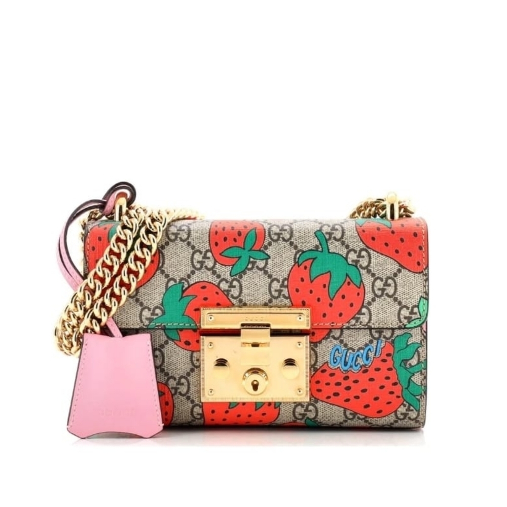 Gucci Strawberry Padlock Bag Brand new with tags: Originally $3300 - Picture 5 of 7